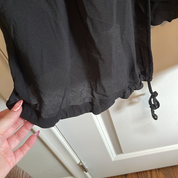 H&M Divided size 12 black 3/4 length duster - Picture 4 of 4